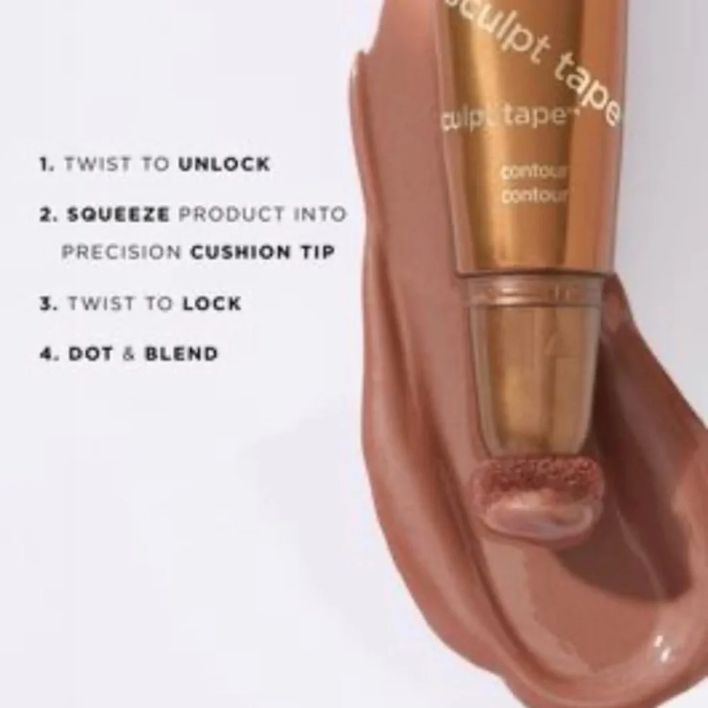 Tarte Sculpt Tape Cream Bronzer & Contour in Warm Bronze BNIB